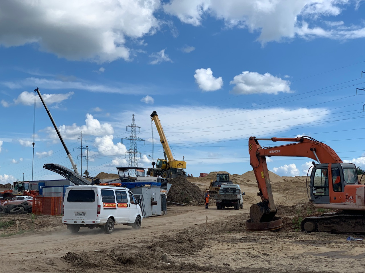 Масштаб строительства трассы М-12 показали нижегородцам с высоты птичьего полета