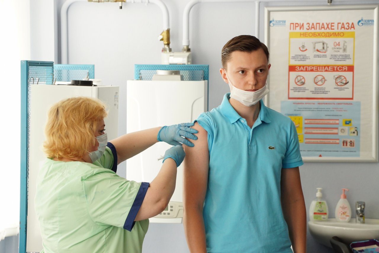 Сотрудники «Газпром газораспределение Нижний Новгород» вакцинируются от коронавируса