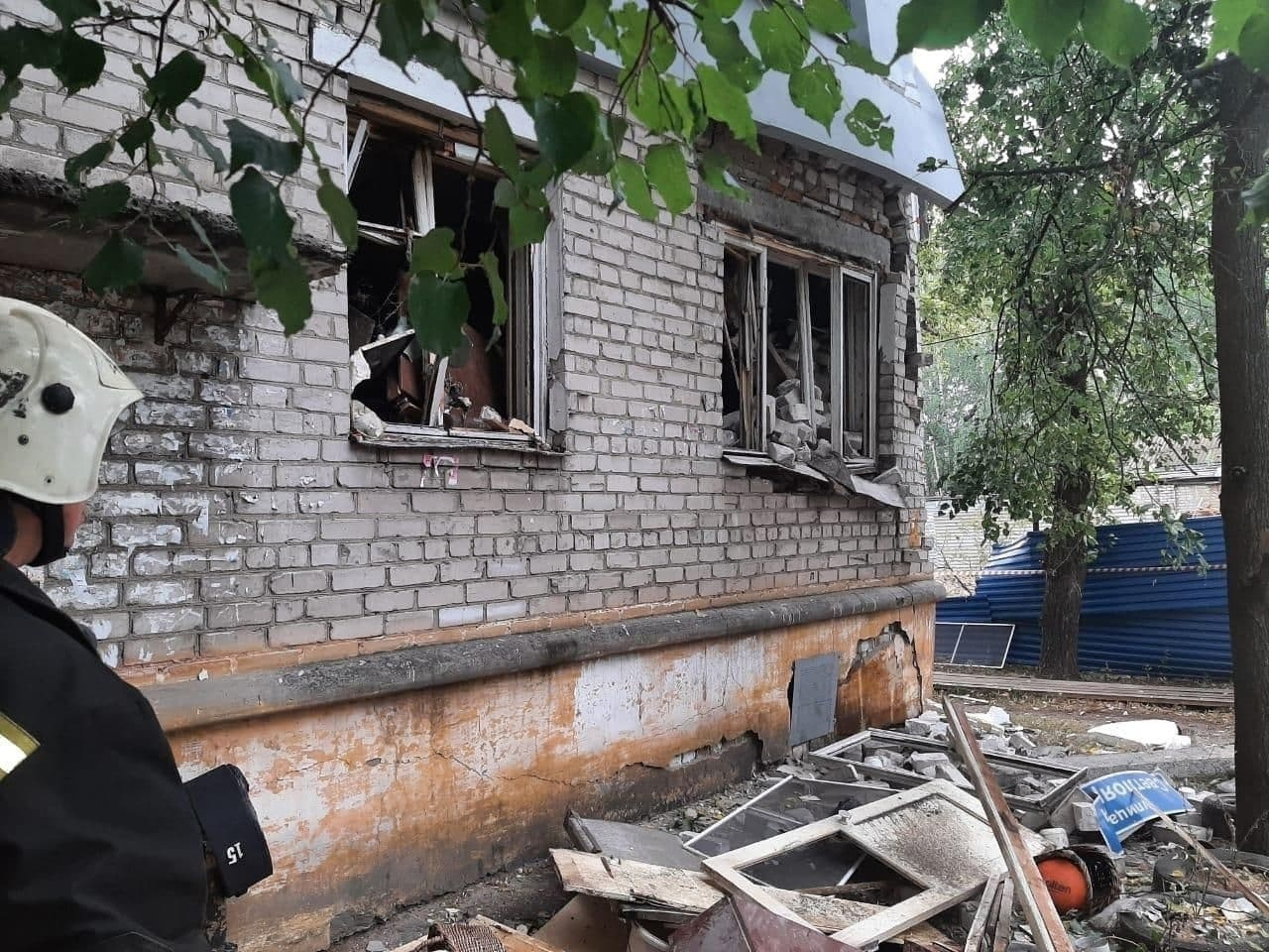 В жилом доме обрушились перекрытия из-за взрыва газа в Нижнем Новгороде