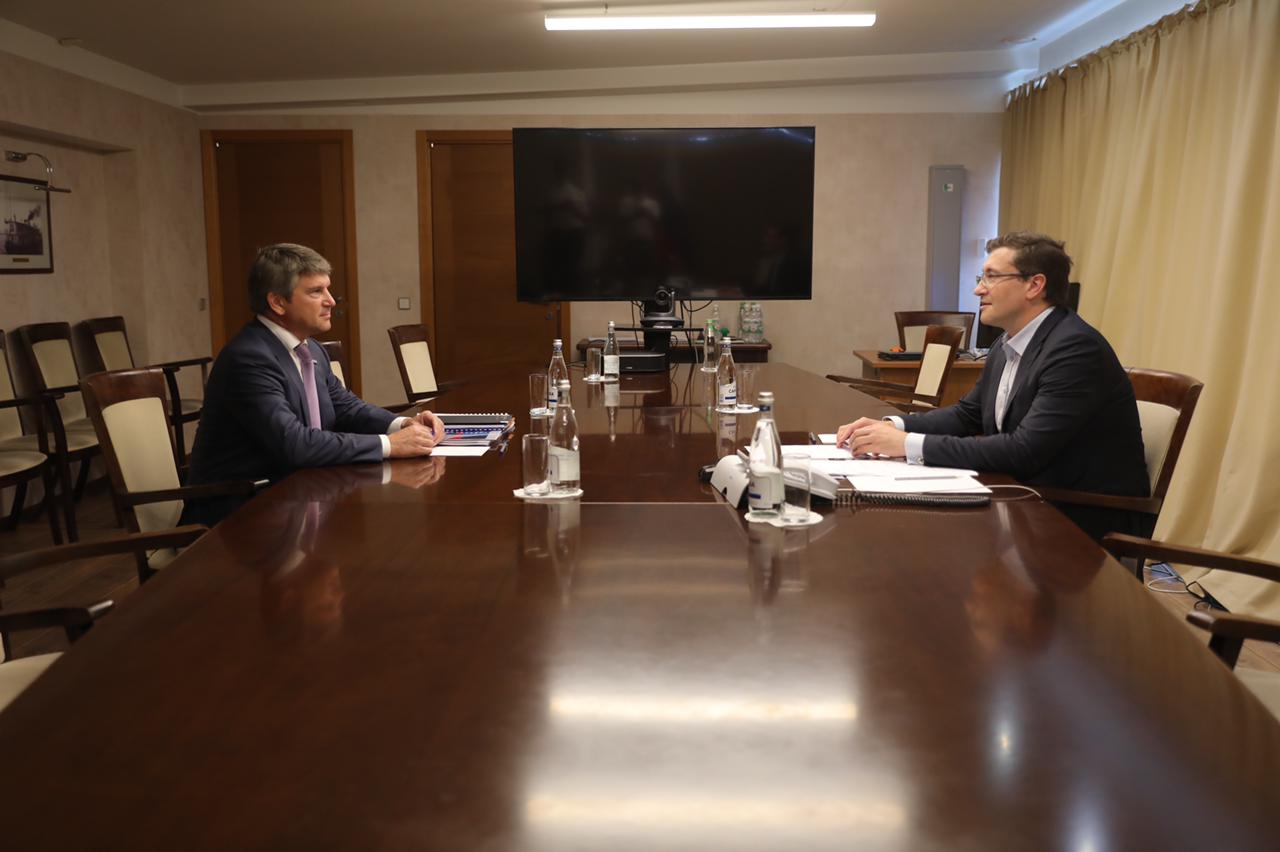 Глеб Никитин и Игорь Маковский обсудили подготовку энергосетевых объектов к 800-летию Нижнего Новгорода