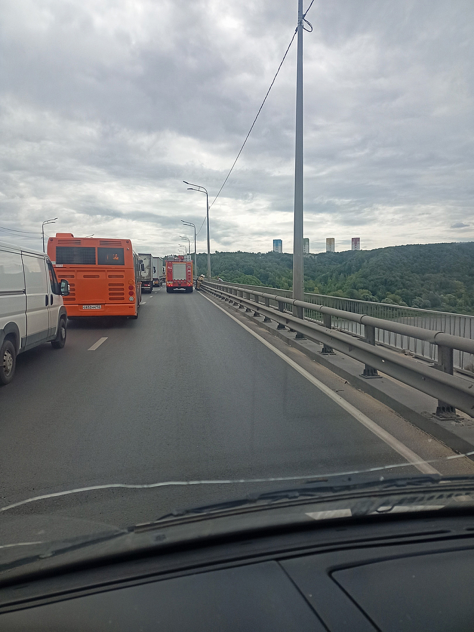 Мужчину, пытавшегося спрыгнуть с Мызинского моста, спасли в Нижнем Новгороде 23 июля