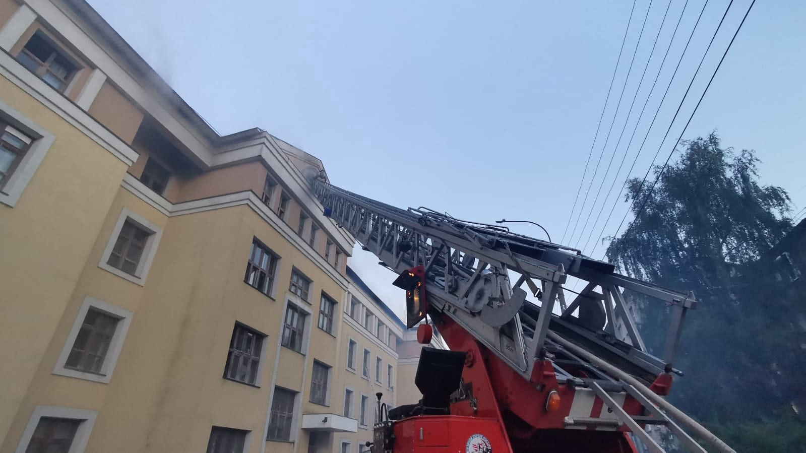 Семь человек пострадали на пожаре в общежитии медицинского университета в Нижнем Новгороде