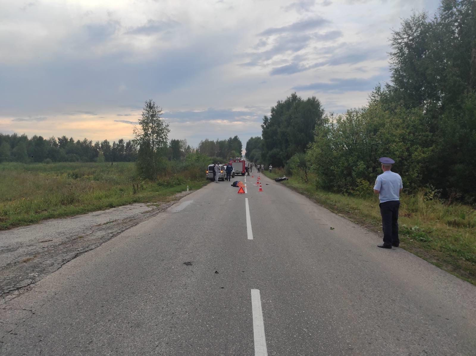 15-летний подросток погиб при столкновении мопеда и легковушки в Нижегородской области