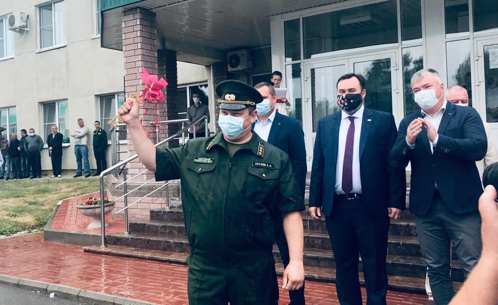 Лесопожарная станция открылась в Ковернинском районе