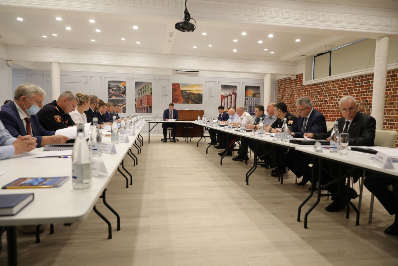 Глеб Никитин провел внеочередное заседание антитеррористической комиссии Нижегородской области