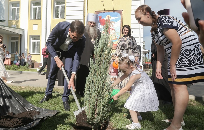 Православный детский сад открылся в Московском районе