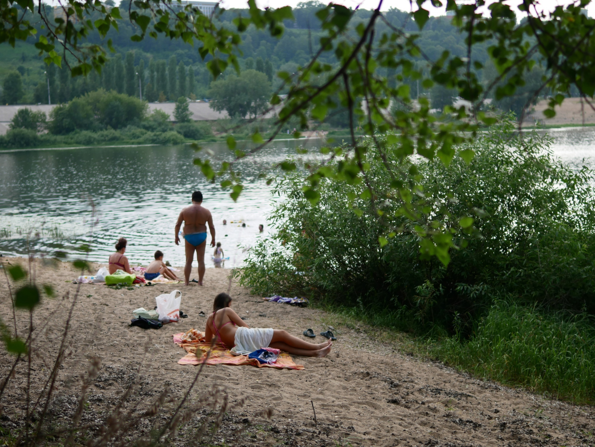 Жара нн. Купание в озере. Пляж в Озерах. Купаться в озере. На пляже купание.