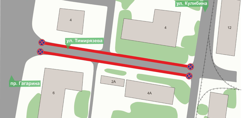 На улице Тимирязева в Нижнем Новгороде частично запретят парковку