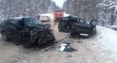 Столкновение двух “легковушек” в Нижегородской области закончилось серьезными травмами  