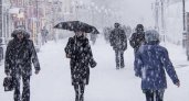 Мощный снегопад парализует Нижегородскую область 