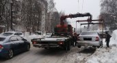 В Нижнем Новгороде для уборки улиц от снега привлекли эвакуаторы 