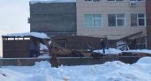 Здание кафе обрушилось в Сарове из-за снега