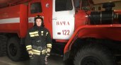 Пожарный из нижегородской глубинки спас семью и их собаку из горящего дома