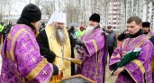 Глава Приокского района и митрополит заложили девятый по счету храм