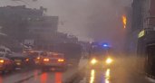 Американское кафе загорелось в центре Нижнего Новгорода 