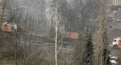 В пасхальное утро в Нижнем Новгороде загорелся Камаз  