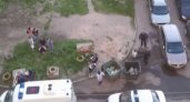 Неизвестные напали на машину скорой помощи в Ленинском районе