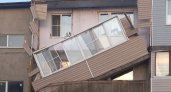 В Нижегородской области рухнул балкон дома 80-х годов постройки