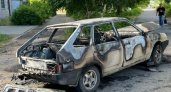 Легковой автомобиль сгорел ночью в Дзержинске