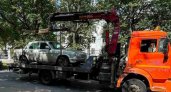 Брошенные машины эвакуируют в Автозаводском районе