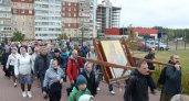 В Нижнем Новгороде прошел крестный ход с иконой из Греции