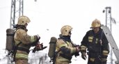 В Нижегородской области три часа тушили загоревшийся многоквартирный дом
