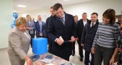 Глеб Никитин посетил новое здание школы на 600 мест в рабочем поселке Ветлужский