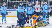Игроку нижегородского "Торпедо" шайбой разбило голову во время матча