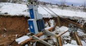 Электроподстанция провалилась под землю в Нижнем Новгороде