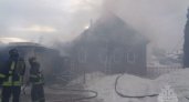 Жители Борского района остались без дома и авто из-за пожара