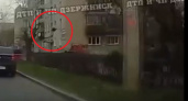 В Дзержинске выброшенный из окна телевизор упал на женщину