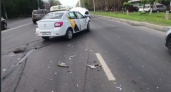 В Нижнем Новгороде три человека оказались в больнице после столкновения двух такси