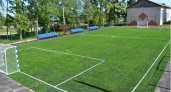 Сразу две новые спортивные площадки открыли в рабочем поселке Тонкино