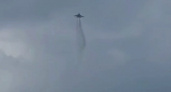 Истребитель "Миг-29" заметили в небе над Нижним Новгородом 