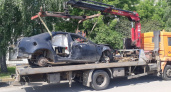 20 брошенных машин отвезли на штрафстоянку в Автозаводском районе