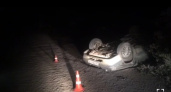В полночь три человека опрокинулись в кювет под Выксой из-за нетрезвого водителя