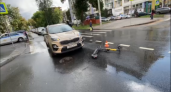 Водитель Kia сбил девушку на самокате в Нижнем Новгороде