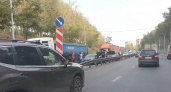 Машины встали в километровой пробке на проспекте Гагарина из-за ДТП