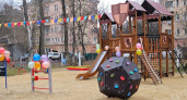 В трех дворах Нижнего Новгорода обновили детские площадки 