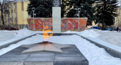 В Московском районе зажгли Вечный огонь в память о героях ВОВ