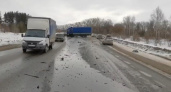 Трагедия на трассе М-7 в Нижегородской области: есть один погибший