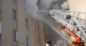 16-летняя девушка пострадала в пожаре в Московском районе