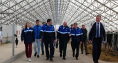 Глеб Никитин принял участие в открытии новой роботизированной фермы 