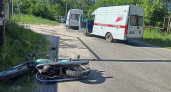Трое пострадали из-за ДТП с мотоциклом около Бора