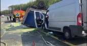 Три человека пострадали при столкновении микроавтобуса с грузовой ГАЗелью в Пильнинском районе 