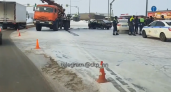 КамАЗ протаранил легковушку на Богородской трассе: есть пострадавшие