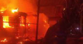 Частный дом сгорел в Выксунском районе