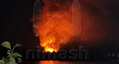 Крупный пожар произошел в Чкаловском районе: огонь уничтожил дома в Тимонькино