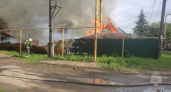 В Нижнем Новгороде сгорели сразу два частных дома