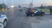 В Ольгино 19-летний водитель каршеринга и мотоциклист устроили аварию